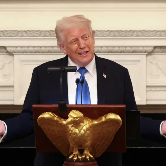 President Trump Emphasizes Record Military Buildup in Post-Swearing-In Remarks
