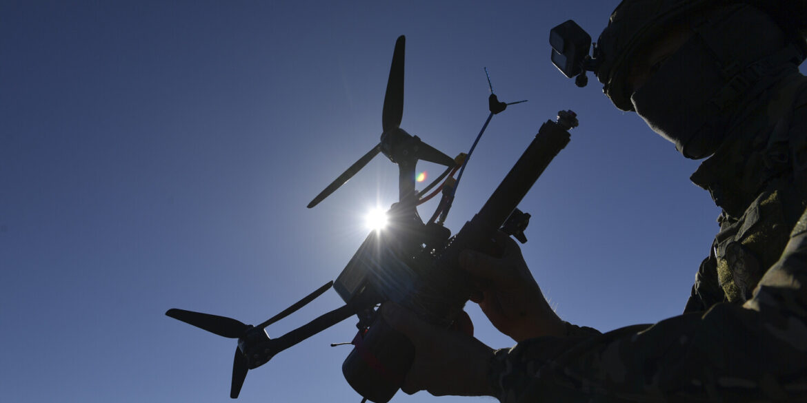 Russian Forces Utilize FPV Drones in Precision Strike on Ukrainian Military Base in Sumy Region