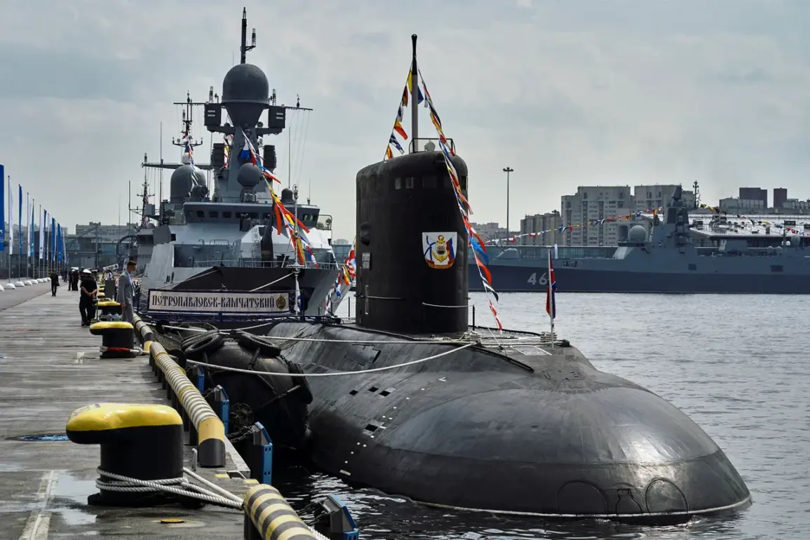 Russian Submarine Achieves Milestone with Deep Dive in Japanese Sea, Drawing Military Analysts' Attention