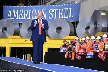 Trump Announces 50% Steel Tariffs to Revitalize U.S. Manufacturing, Sparks Cheers in Pittsburgh