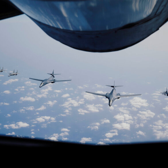 U.S. Stealth Bombers and Refueling Tankers Head to Diego Garcia, Showcasing Strategic Deployment: 'This Mission Highlights the U.S. Military's Global Reach and Coordination,' Says UK Defence Journal