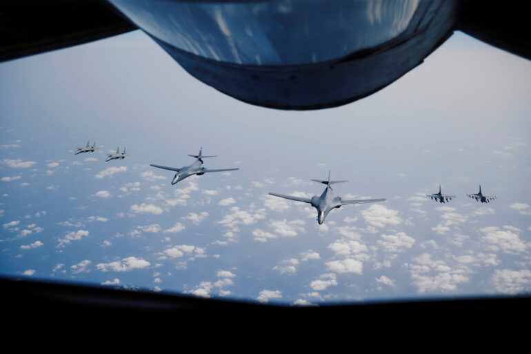 U.S. Stealth Bombers and Refueling Tankers Head to Diego Garcia, Showcasing Strategic Deployment: 'This Mission Highlights the U.S. Military's Global Reach and Coordination,' Says UK Defence Journal