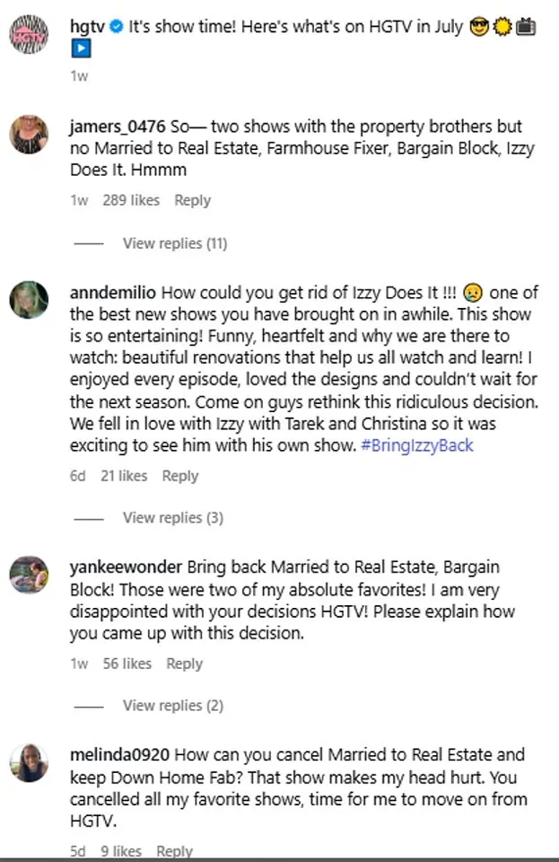 HGTV Show Cancellations Spark Fan Backlash and Boycott Threats