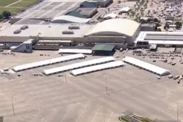 Kentucky police search for active aggressor at fairgrounds and shooter who fled to church after airport incident