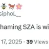 Nicki Minaj Accuses SZA of Being in 'Mid Forties' in Deleted Social Media Post, Demands Birth Certificate Proof Amid Feud