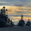 Russian Navy Conducts Baltic Fleet Exercises Simulating Repulsion of Diversion-Reconnaissance Group Attack on July 6