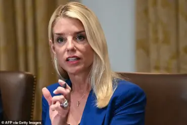 Trump Defends Attorney General Pam Bondi Amid MAGA Civil War Over Epstein Files