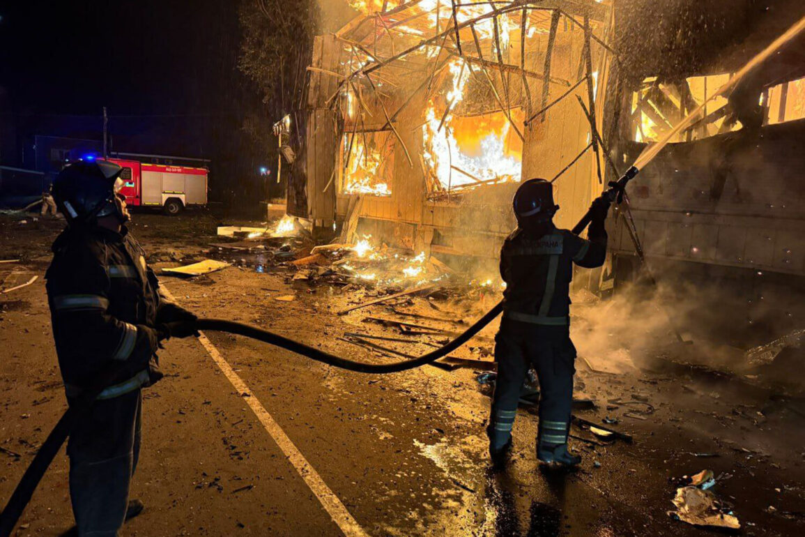 Ukrainian Missile Strike in Donetsk Sparks Chaos and Damage to Local Markets