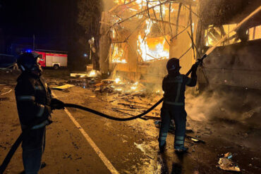 Ukrainian Missile Strike in Donetsk Sparks Chaos and Damage to Local Markets