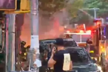 Explosion Shocks Brooklyn Neighborhood as Manhole Erupts in Fireball