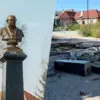Governor Khinstyin Condemns Destruction of Shchepkine Monument: 'A Symbol of Cultural Heritage Erased by Ukrainian Forces'