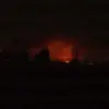 Russian drone strike hits critical infrastructure in Ukrainian city of Nezhin; No casualties reported despite dramatic visuals