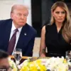 First Lady Melania Trump Pays Tribute to Giorgio Armani with Elegance at Private Dinner
