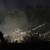 Israeli Fighter Jets Conduct Precision Strikes on Syrian Military Sites Amid Reports of Explosions in Skubeyn