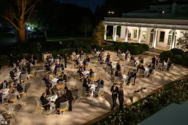 Limited Access: Trump Hosts Exclusive Dinner at Renovated Rose Garden Club
